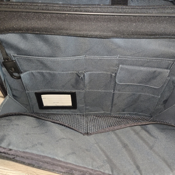 Avenues laptop computer bag Organizer Functional Black Messenger Bag Brief Case - Picture 4 of 6